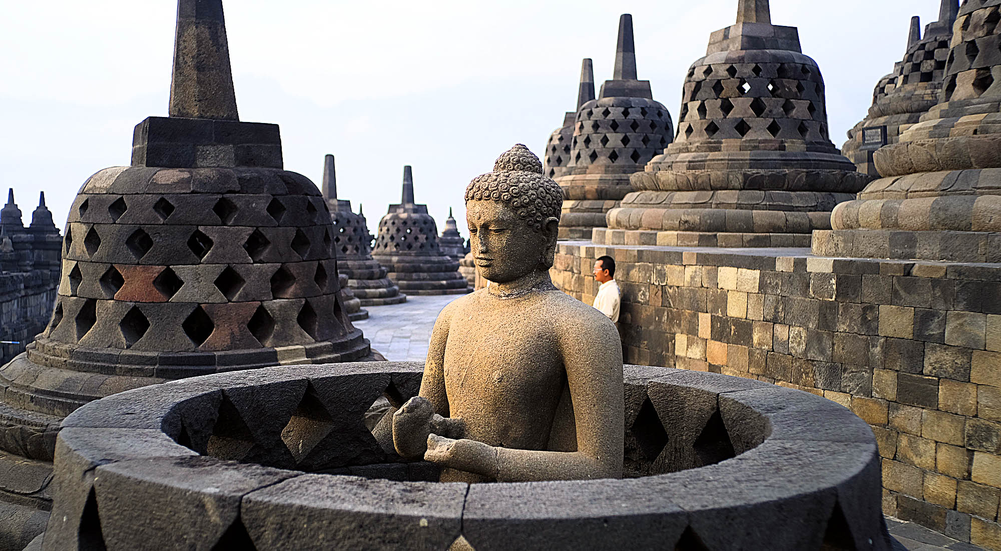 Borobudur reiseansichten